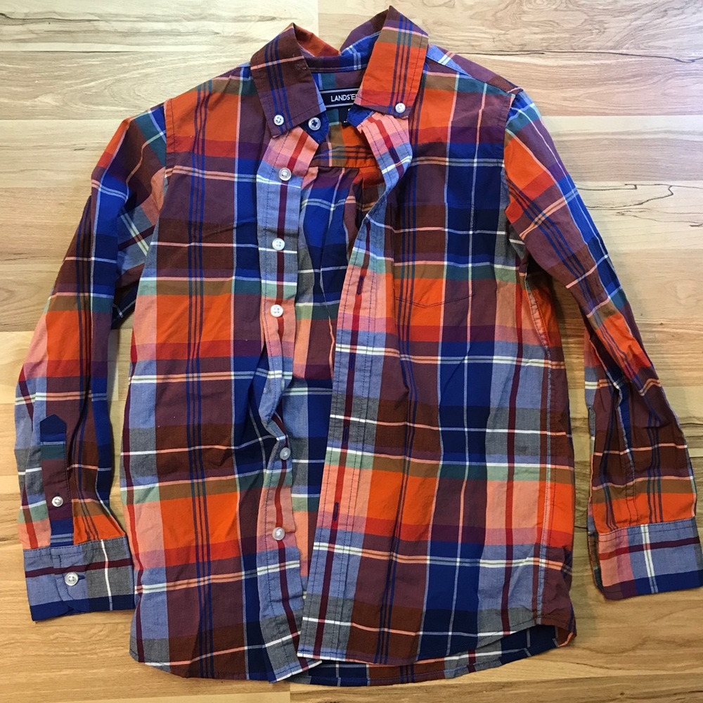 Boys button down shirt